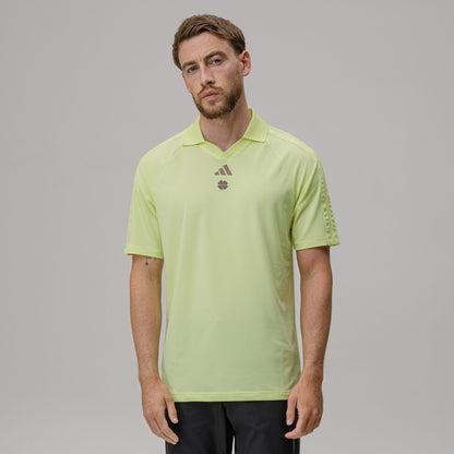 adidas Celtic Golf Beyond Climacool Yellow Polo Shirt
