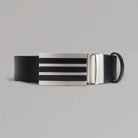 adidas Celtic Golf Tour 3 Stripe Reversible Black Belt