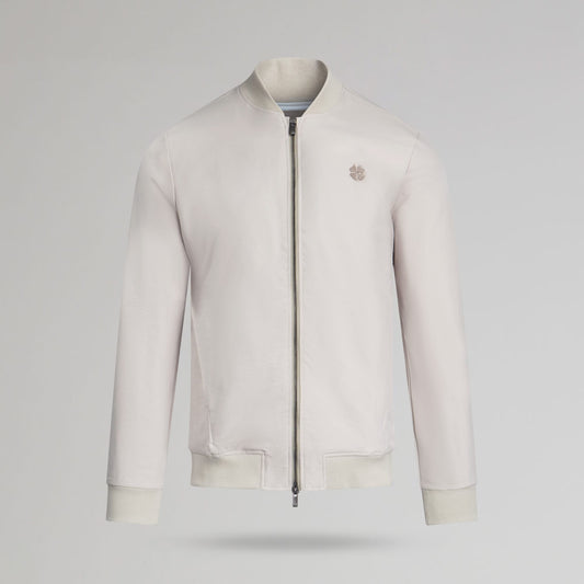 adidas Celtic Golf Ultimate 365+ Full Zip Beige Jacket