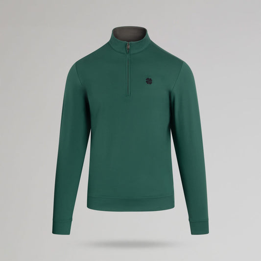 adidas Celtic Golf Ultimate365 Classic Green Quarter Zip