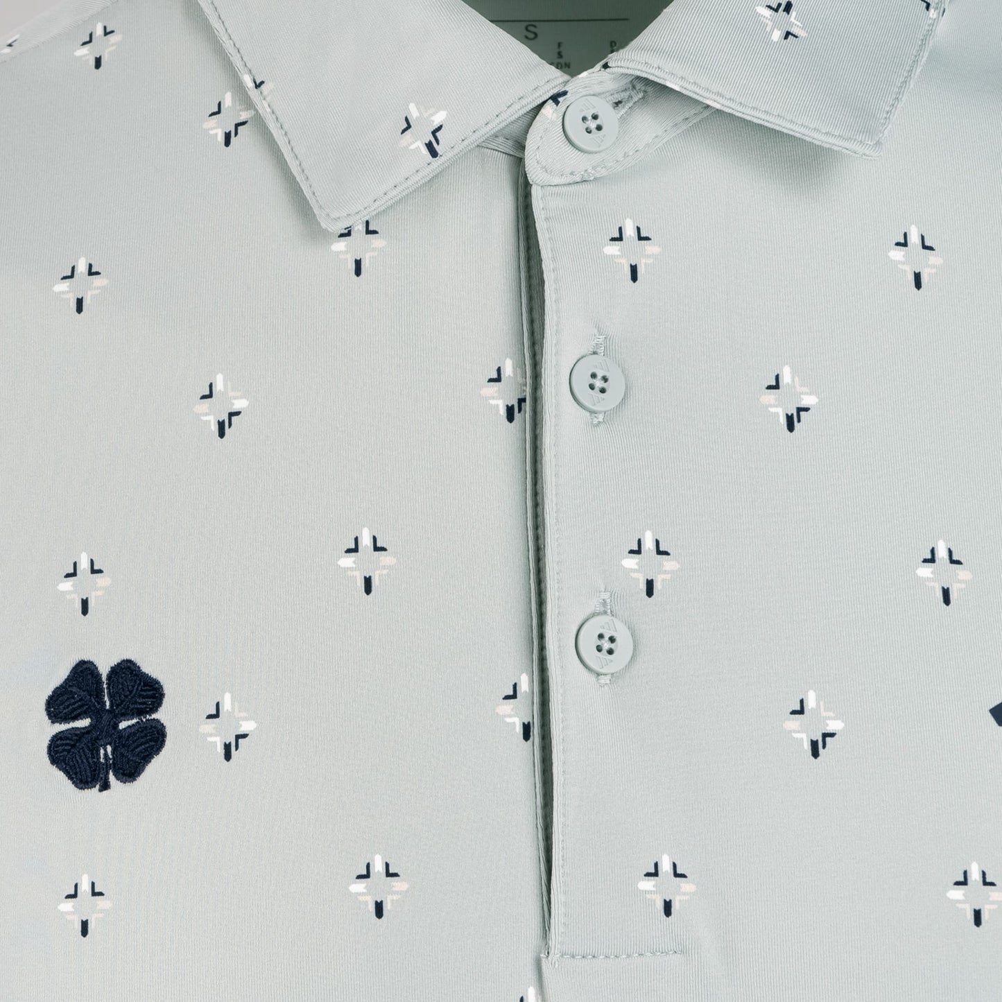 adidas Celtic Golf Ultimate365 Climacool Essence Print Green Polo Shirt