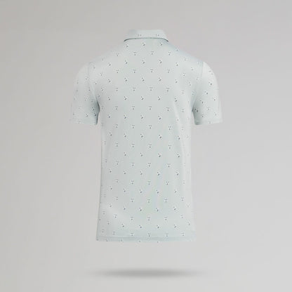 adidas Celtic Golf Ultimate365 Climacool Essence Print Green Polo Shirt