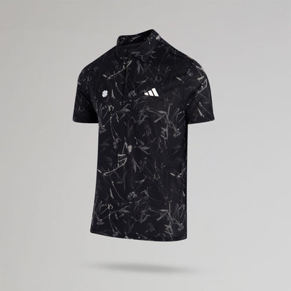 adidas Celtic Golf Ultimate365 Mesh Climacool Black Polo Shirt