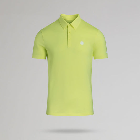 adidas Celtic Golf Ultimate365 Solid Yellow Polo Shirt