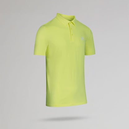 adidas Celtic Golf Ultimate365 Solid Yellow Polo Shirt