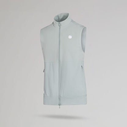 adidas Celtic Golf Ultimate365 Tour Full Zip Light Green Vest