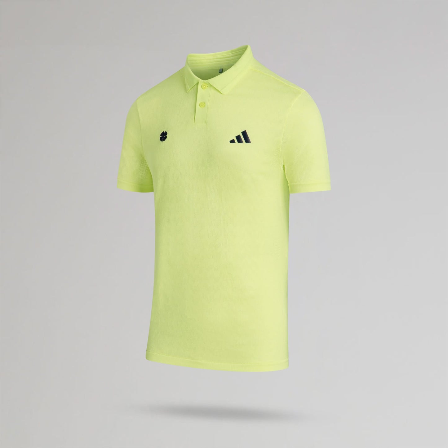 adidas Celtic Golf Ultimate365 Tour Seamless Yellow Polo Shirt