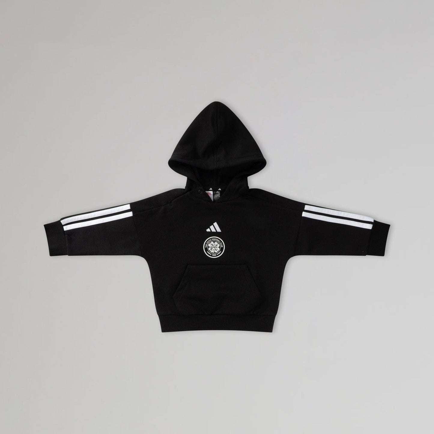 adidas Celtic Infant Black Tracksuit