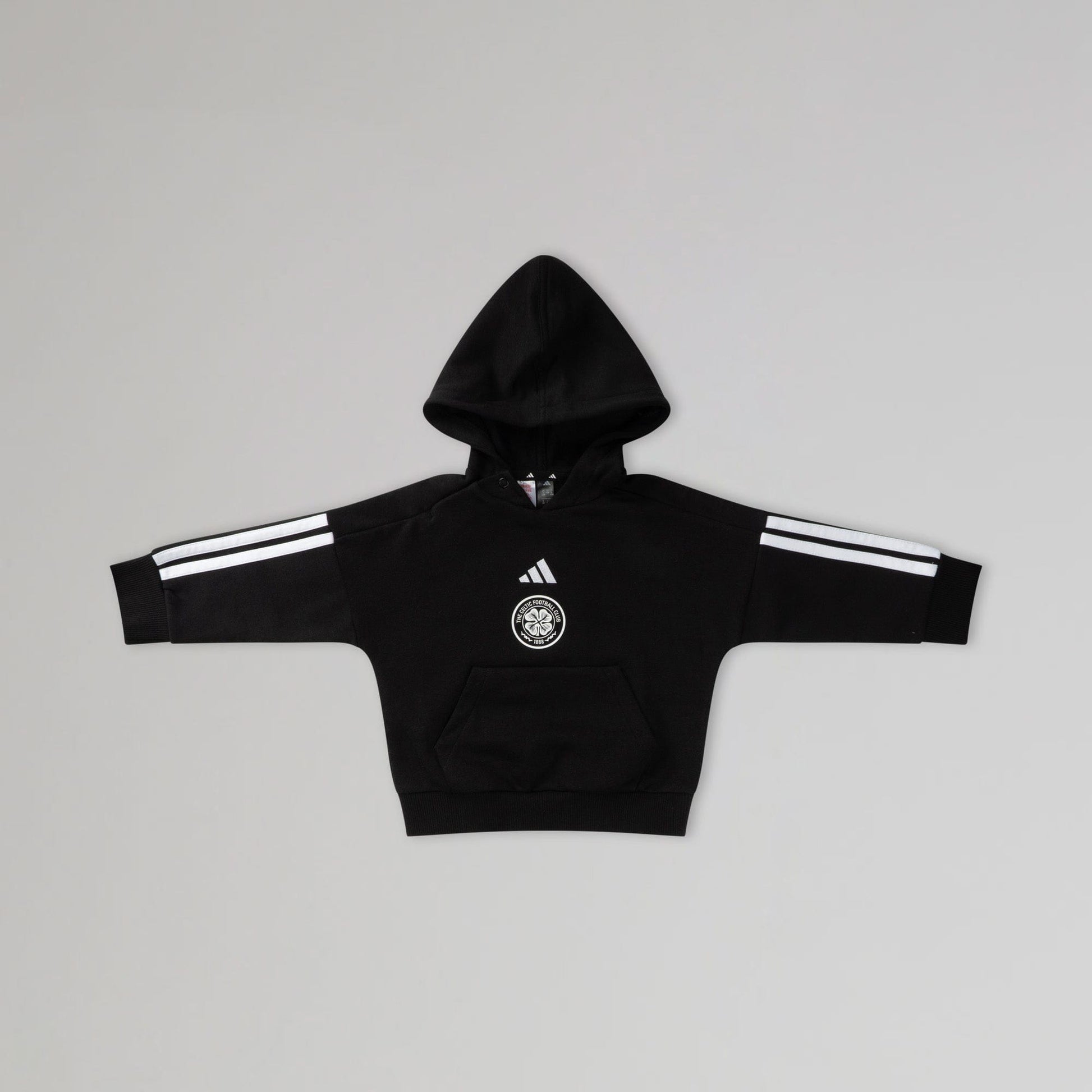 adidas Celtic Infant Black Tracksuit