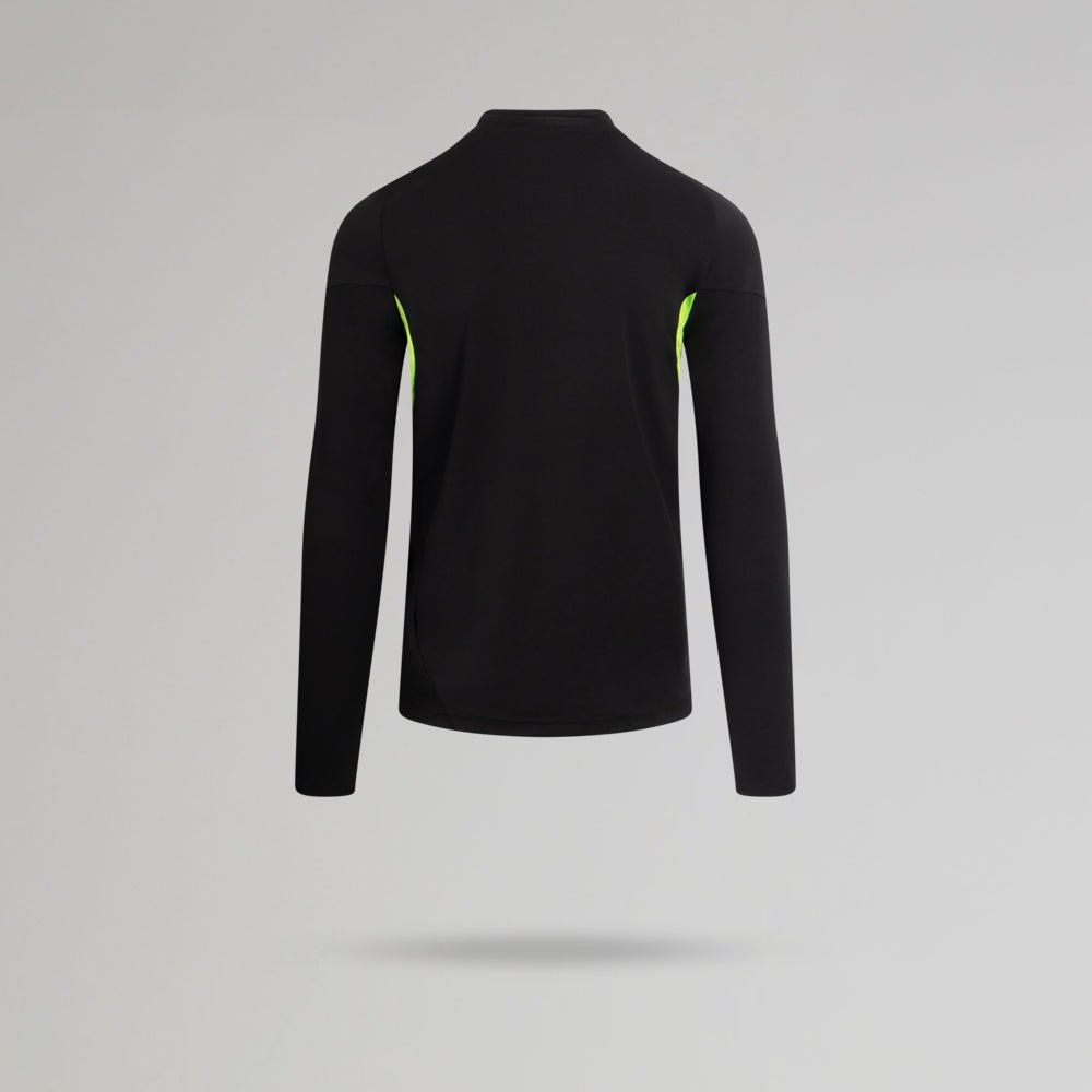 adidas Celtic Junior 2025/26 Black and Neon Green Track Jacket