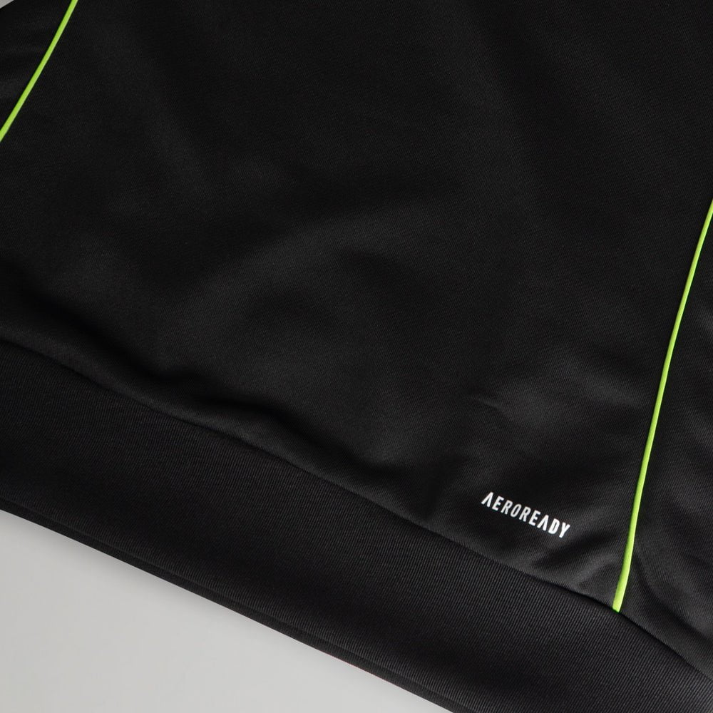 adidas Celtic Junior 2025/26 Black and Neon Green Training Hoodie