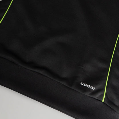 adidas Celtic Junior 2025/26 Black and Neon Green Training Hoodie