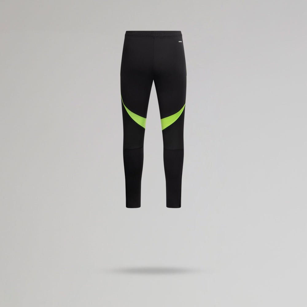adidas Celtic Junior 2025/26 Black and Neon Green Training Pants