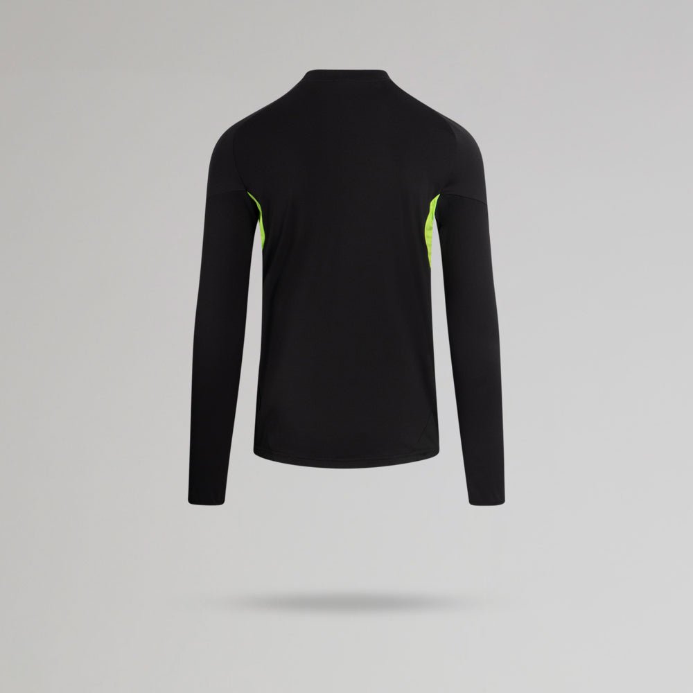 adidas Celtic Junior 2025/26 Black and Neon Green Training Top