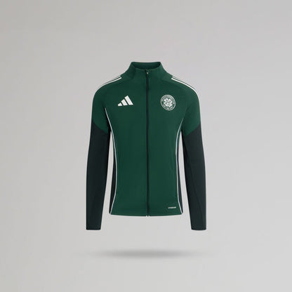 adidas Celtic Junior 2025/26 Dark Green Track Jacket