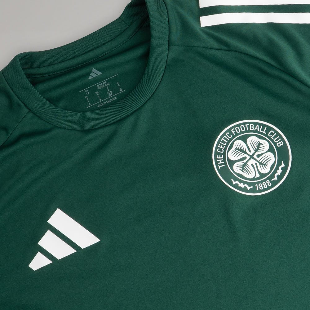 adidas Celtic Junior 2025/26 Dark Green Training Jersey