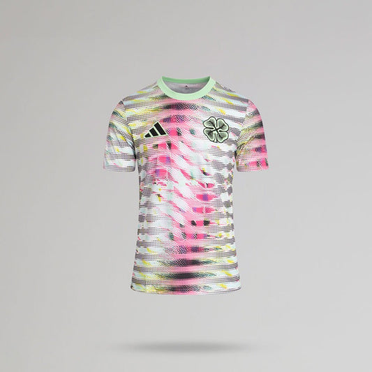 adidas Celtic Junior 2025/26 Pre-Match Jersey