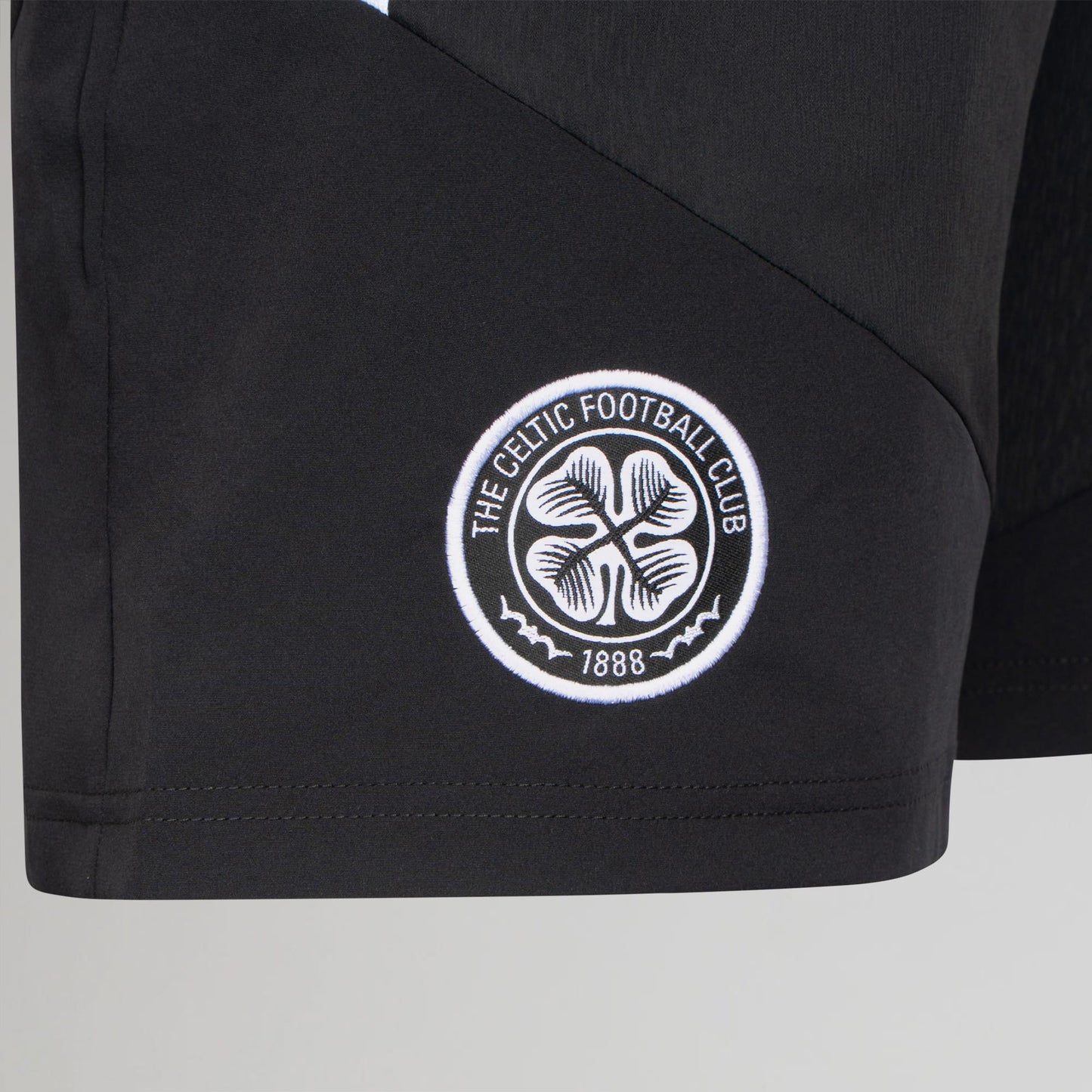 adidas Celtic Junior 2026/27 Black Downtime Shorts