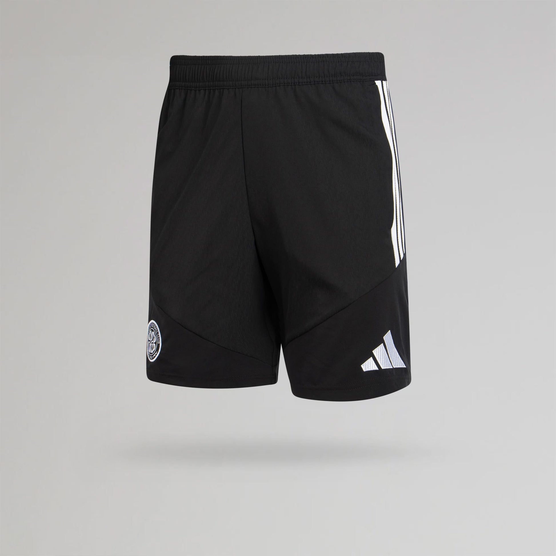 adidas Celtic Junior 2026/27 Black Downtime Shorts