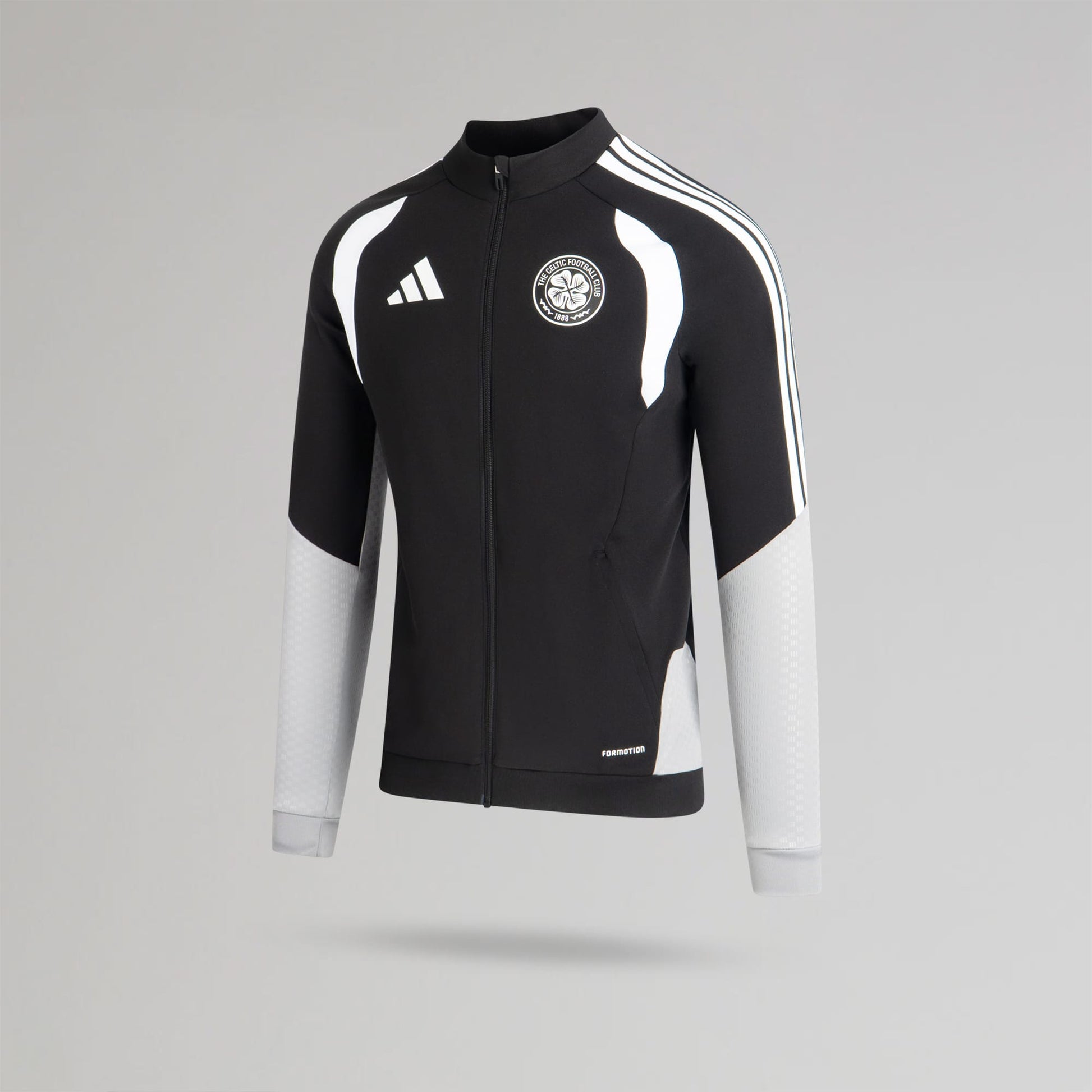 adidas Celtic Junior 2026/27 Black Track Jacket
