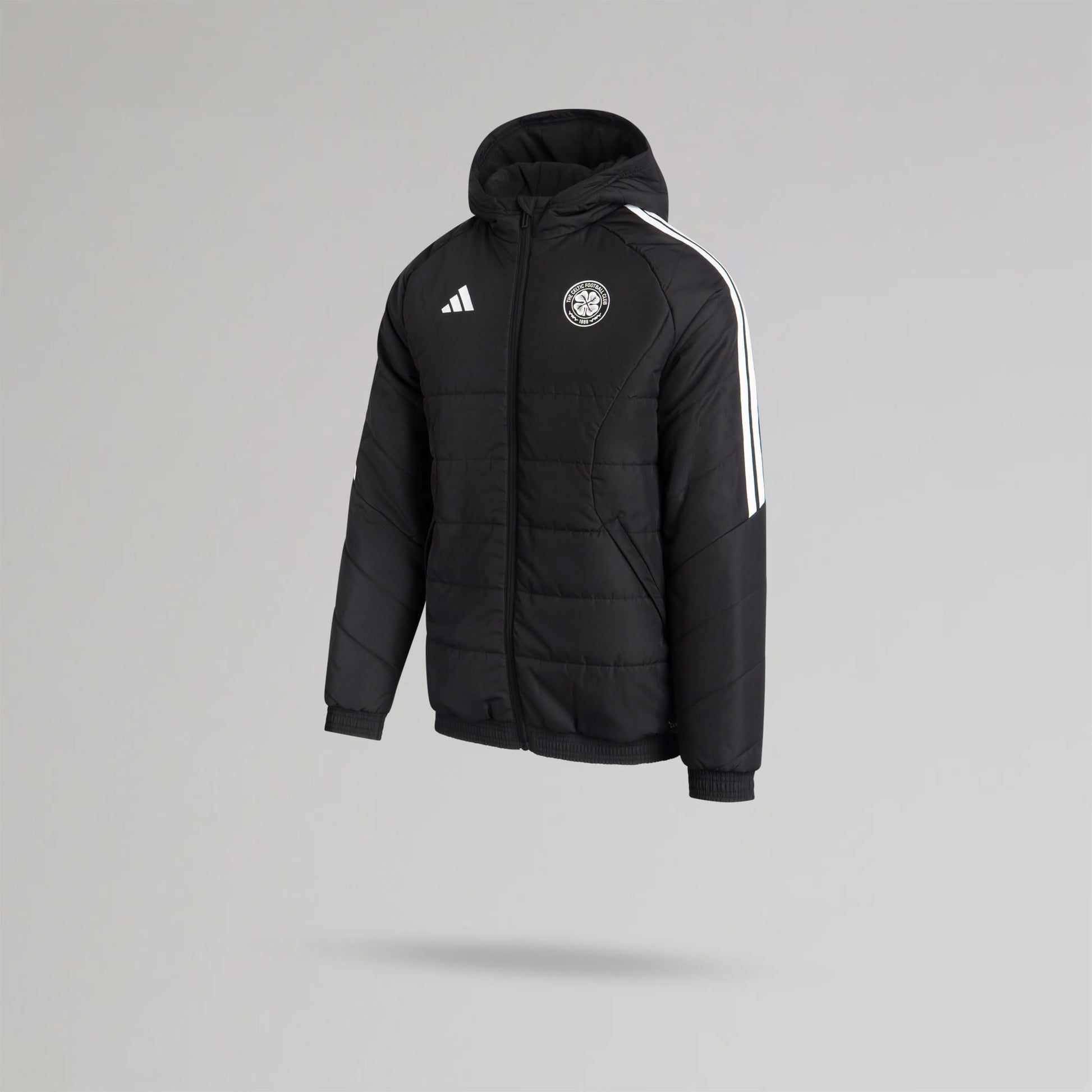 adidas Celtic Junior 2026/27 Black Winter Jacket