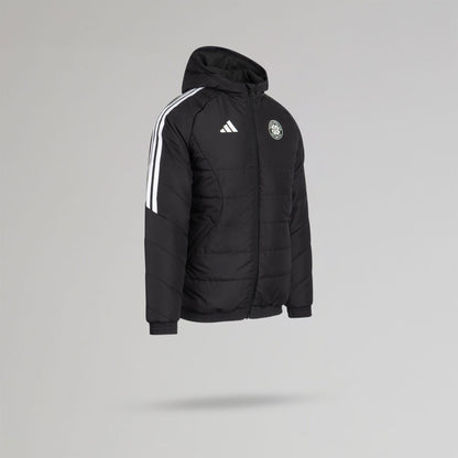 adidas Celtic Junior 2026/27 Black Winter Jacket