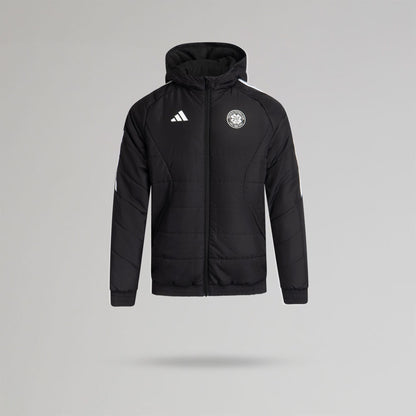 adidas Celtic Junior 2026/27 Black Winter Jacket