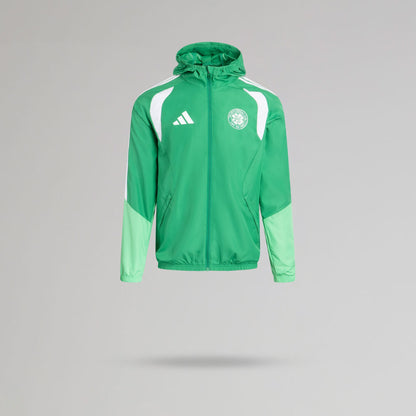adidas Celtic Junior 2026/27 Green All Weather Jacket