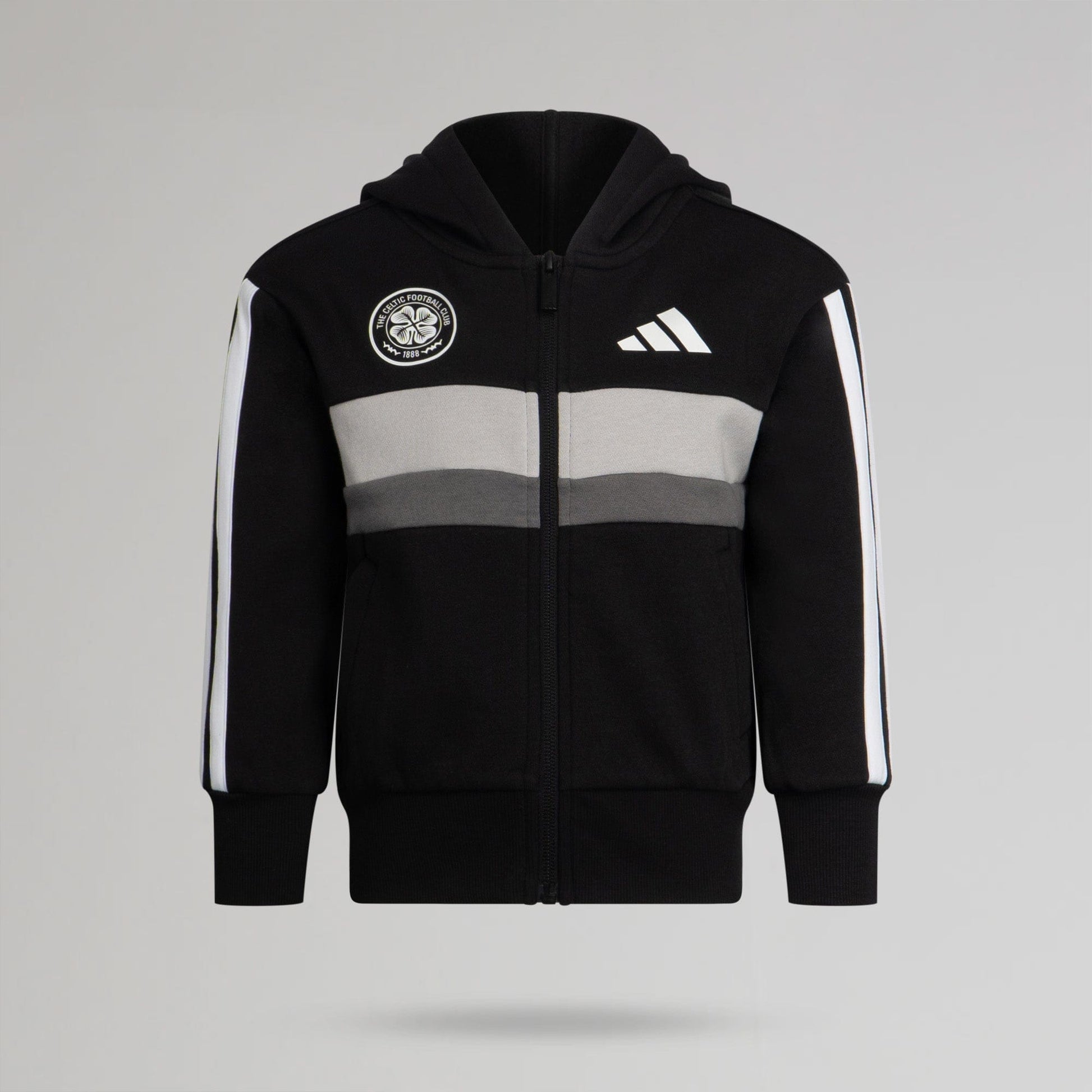 adidas Celtic Junior Black Tracksuit