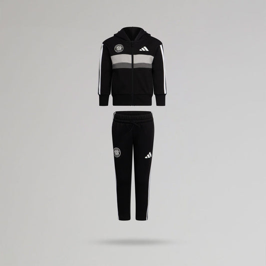 adidas Celtic Junior Black Tracksuit
