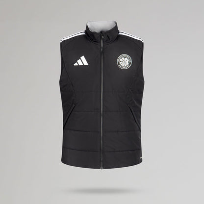 adidas Celtic Men's 2026/27 Black/Grey Reversible Gilet