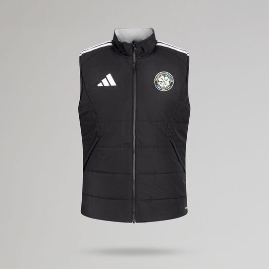 adidas Celtic Men's 2026/27 Black/Grey Reversible Gilet