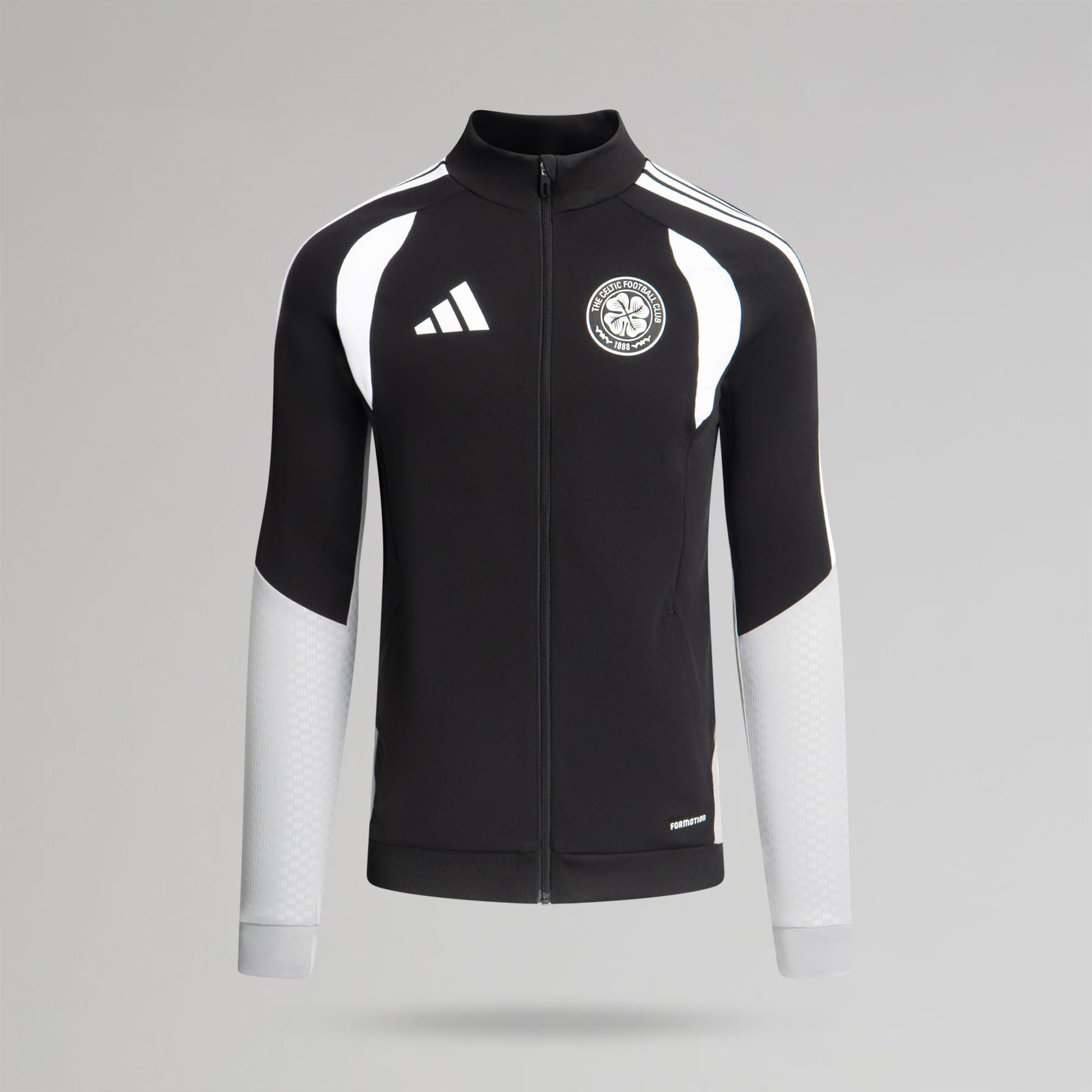 adidas Celtic Men's 2026/27 Black Track Jacket