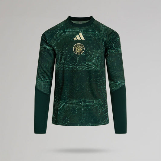 adidas Celtic Men's 2026/27 Dark Green Pre-Warm Top