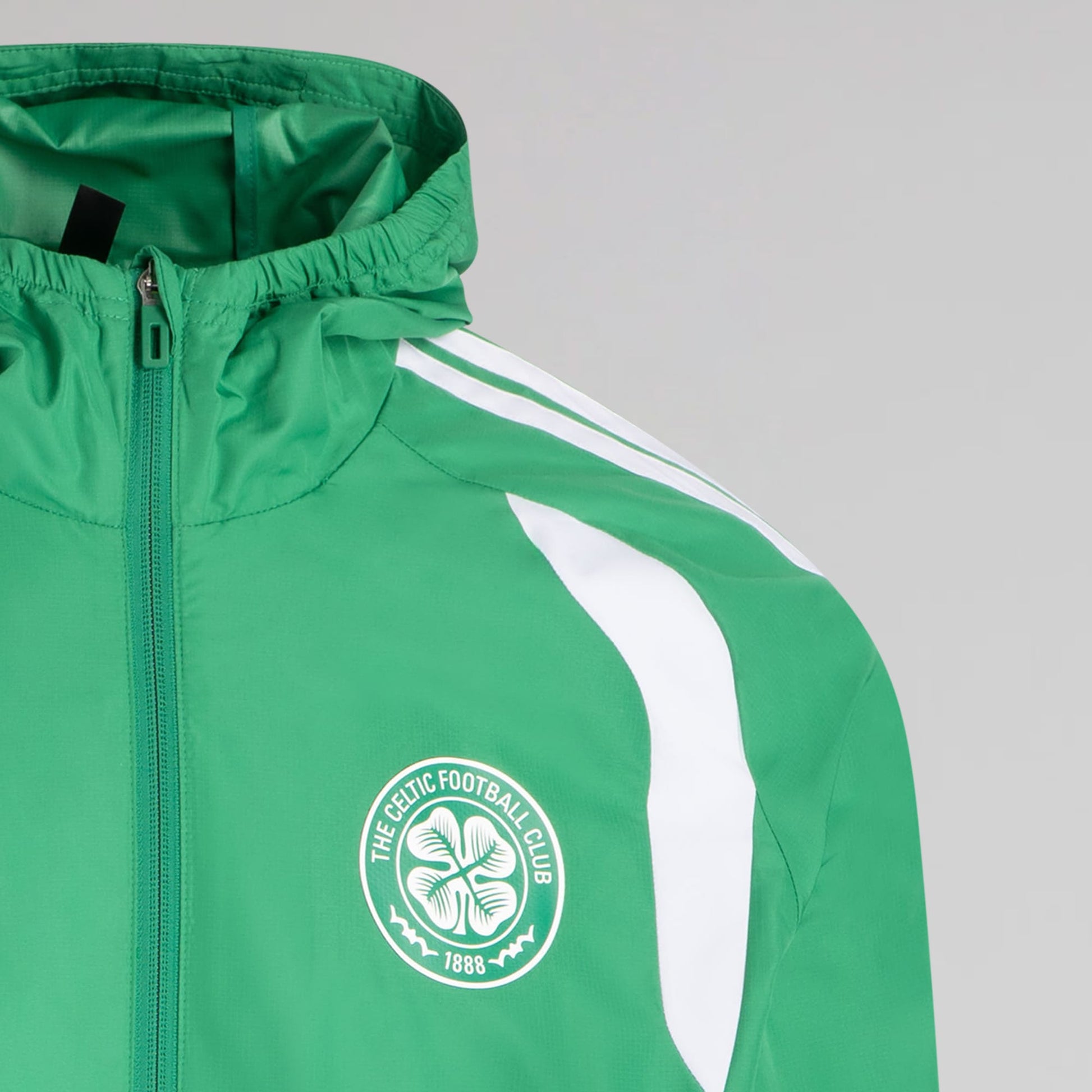 adidas Celtic Men's 2026/27 Green All Weather Jacket