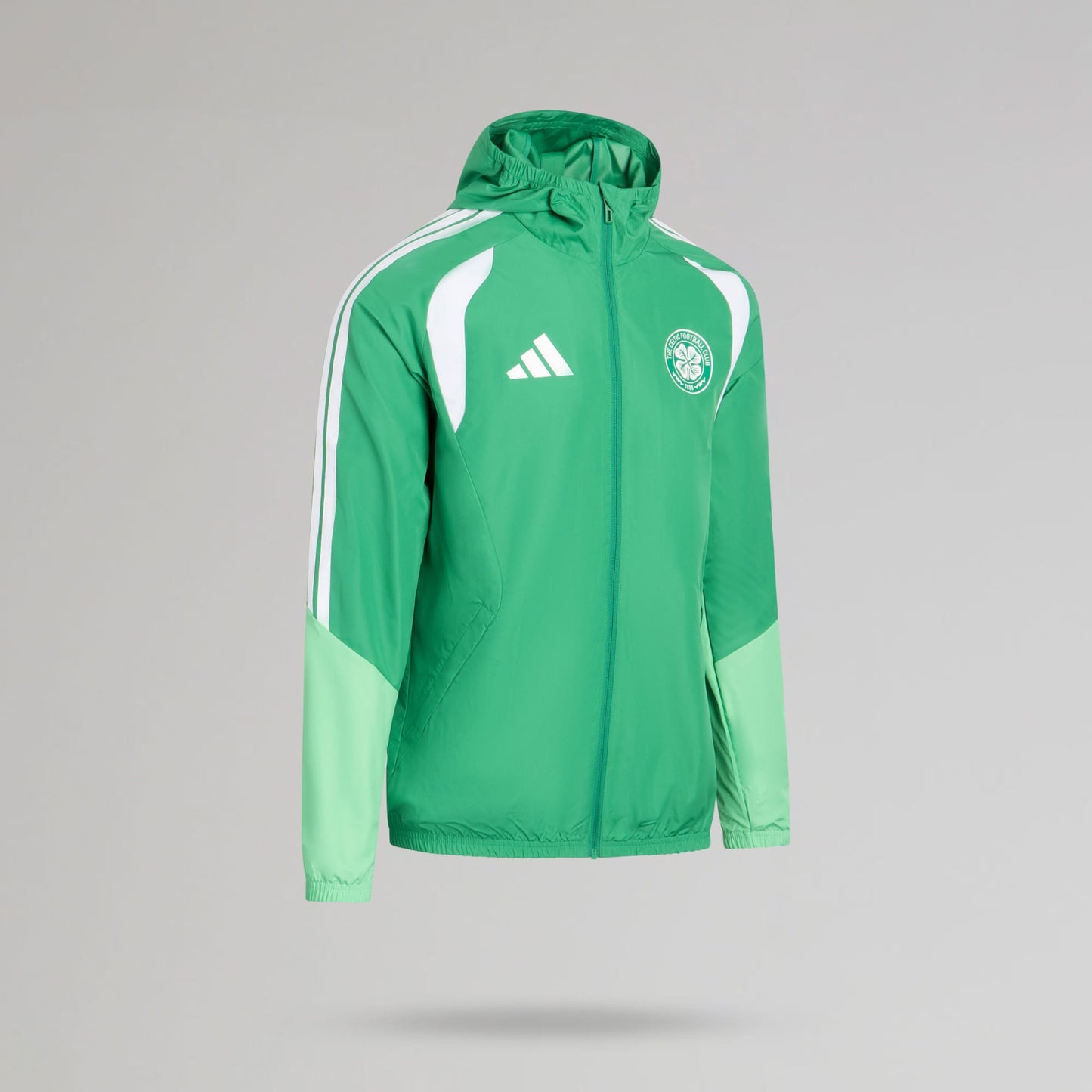 adidas Celtic Men's 2026/27 Green All Weather Jacket