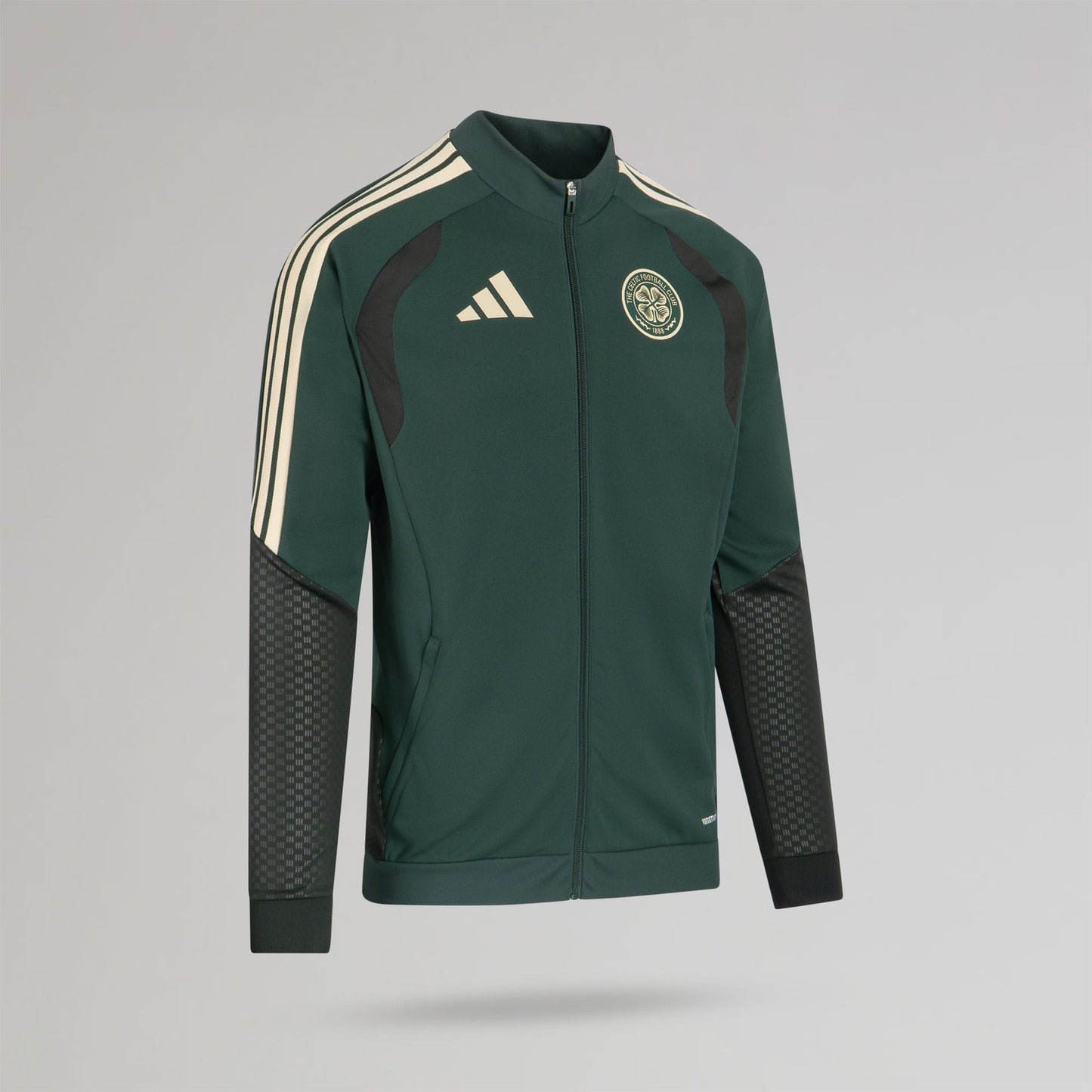 adidas Celtic Men's 2026/27 Shadow Green Track Jacket