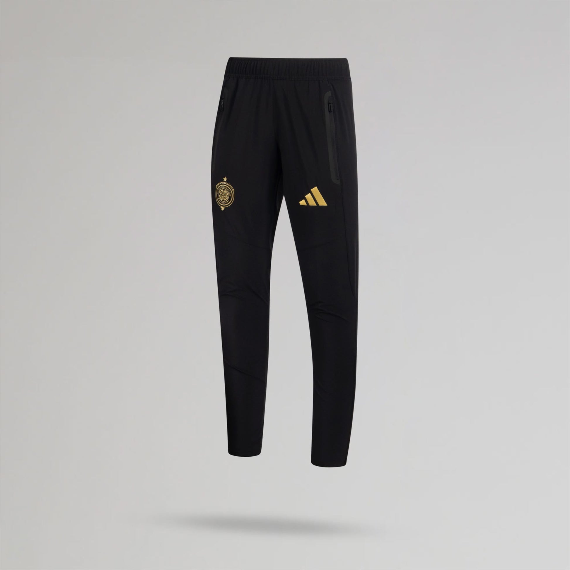 adidas Celtic Tiro Travel Black Pants