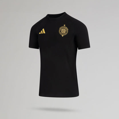 adidas Celtic Tiro Travel Black T-Shirt