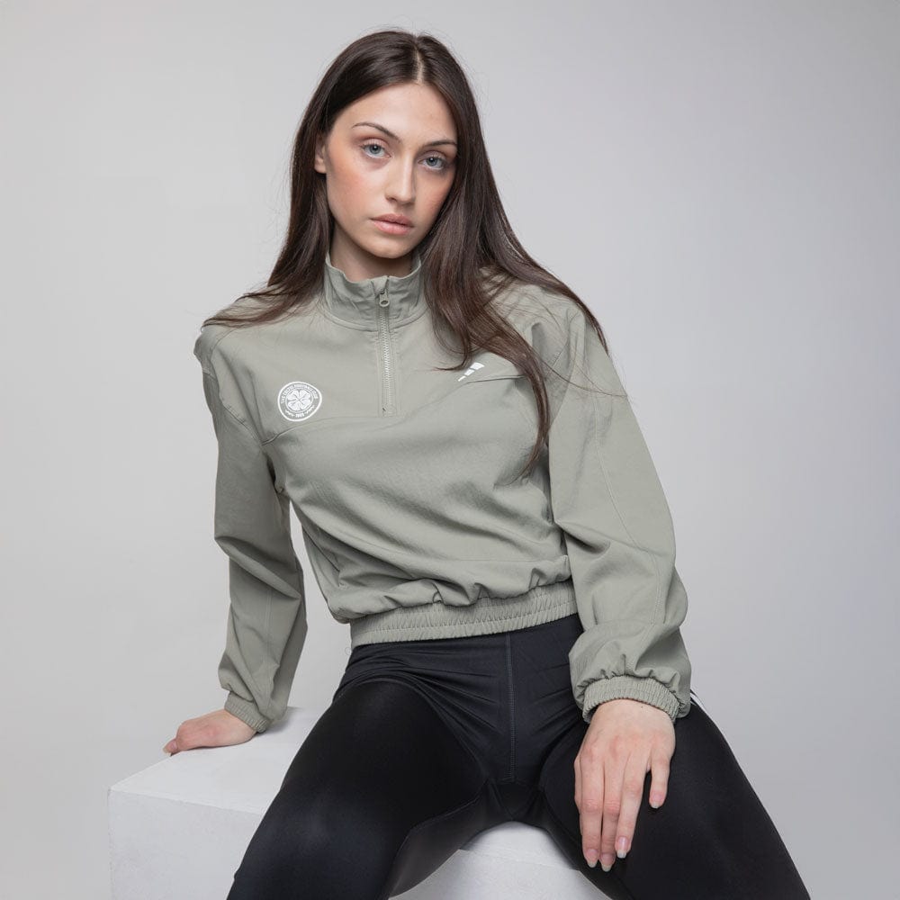 adidas Celtic Women's Training 1/4 Zip Jacket