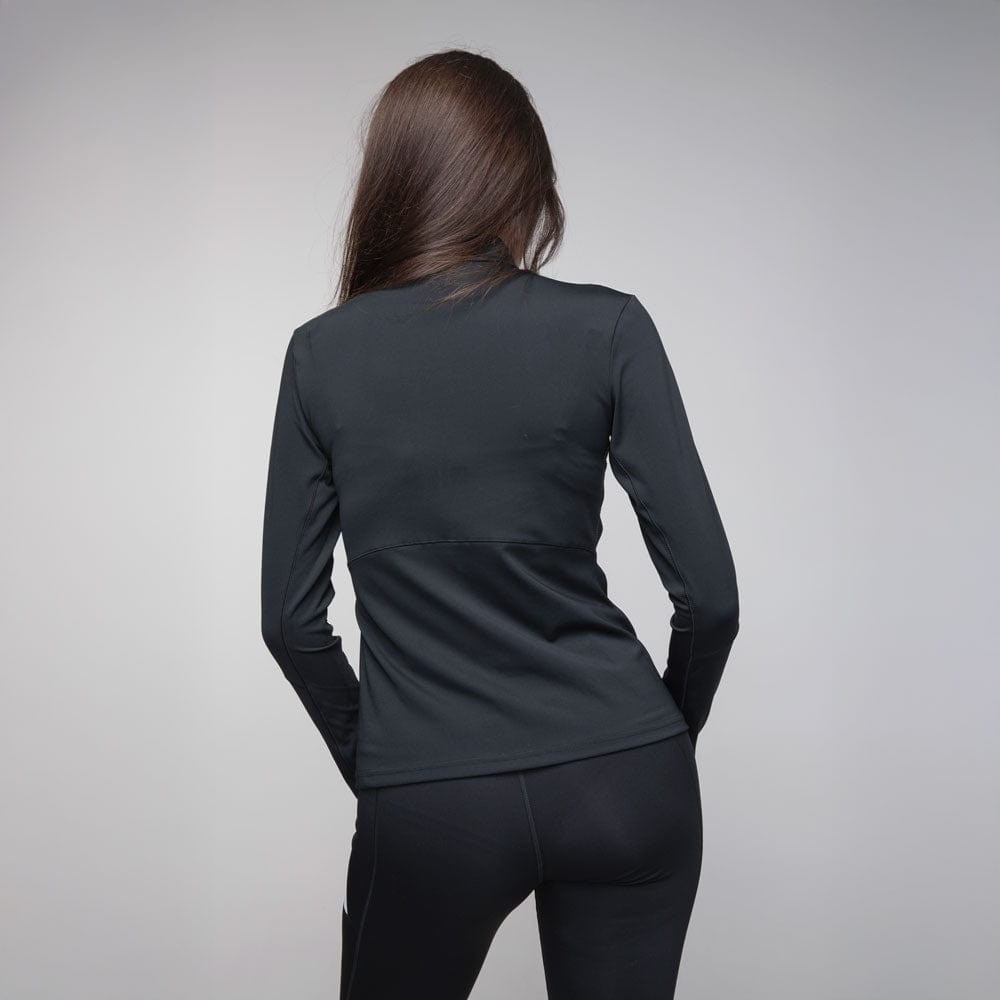 adidas Celtic Women's Training Black Hyperglam1/4 Zip