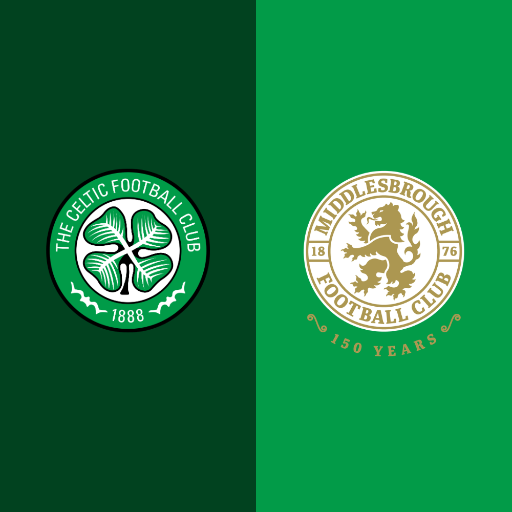 Big Screen - Celtic v Middlesbrough 1500 Sat 18 Jul 2026