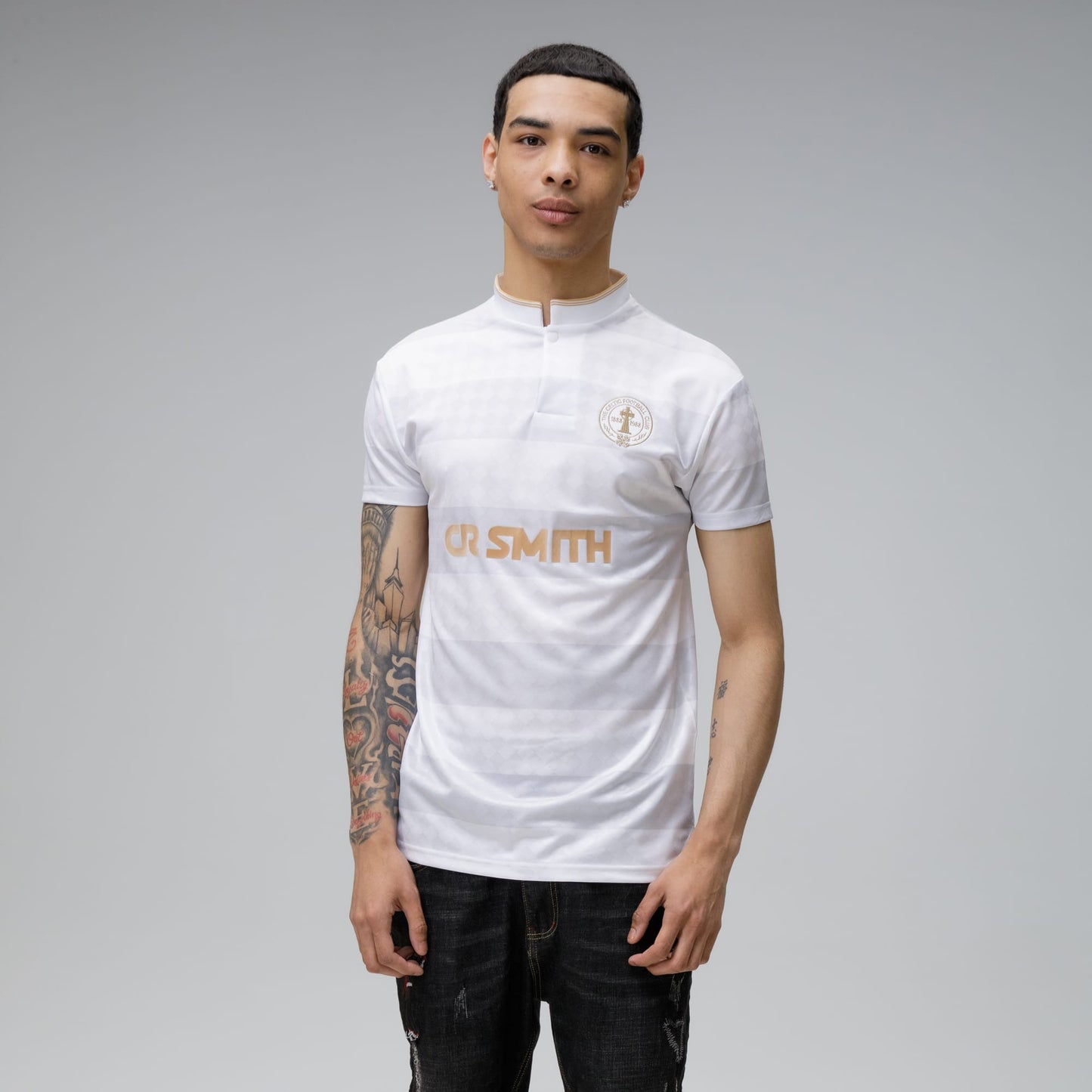 Celtic 1988 Gold Whiteout Centenary Retro Jersey