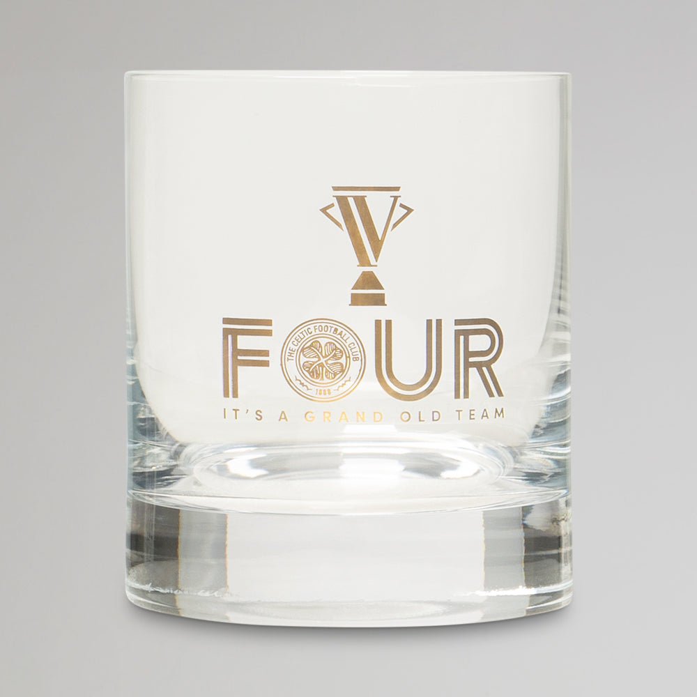 Celtic 2024/25 Champions Set of 2 Whisky Glasses