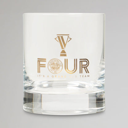 Celtic 2024/25 Champions Set of 2 Whisky Glasses