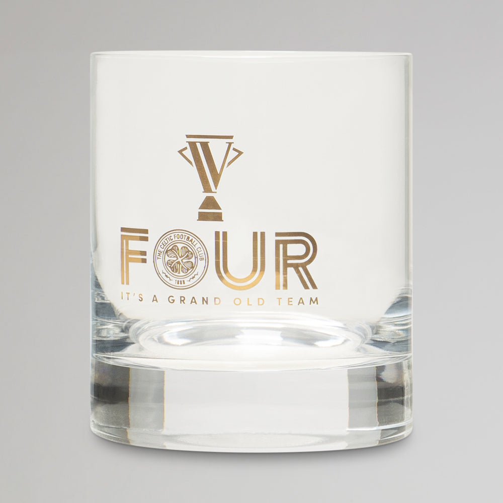 Celtic 2024/25 Champions Set of 2 Whisky Glasses