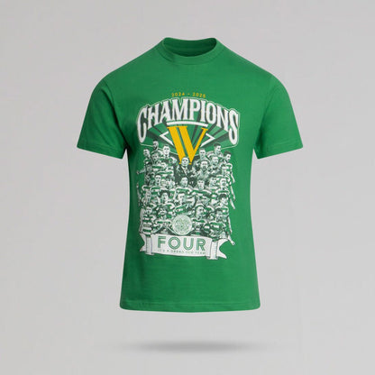 Celtic 2024/25 Champions Team T-Shirt