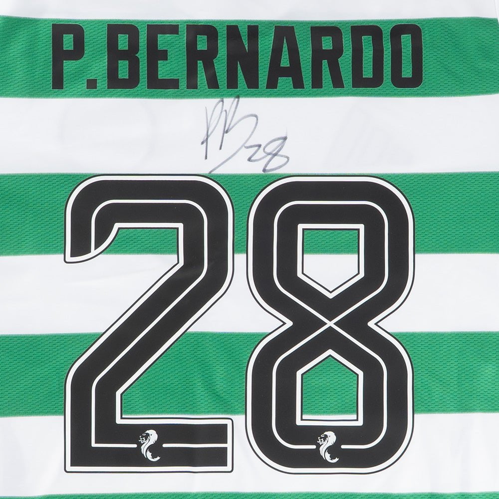 Celtic 2024/25 Paulo Bernardo Signed Home Jersey