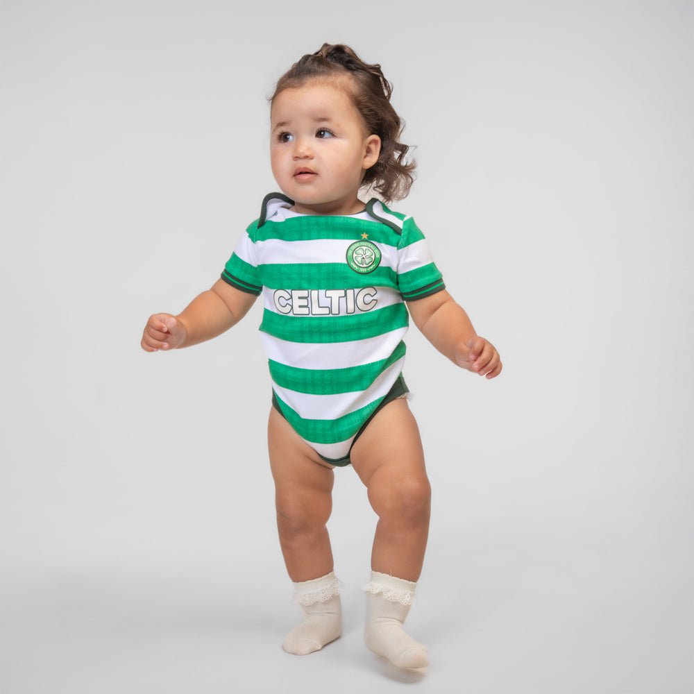 Celtic 2025/26 Home Kit Infant Bodysuit Set of 2