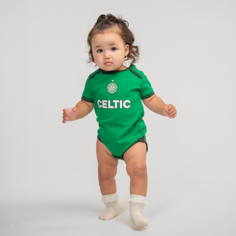 Celtic 2025/26 Home Kit Infant Bodysuit Set of 2